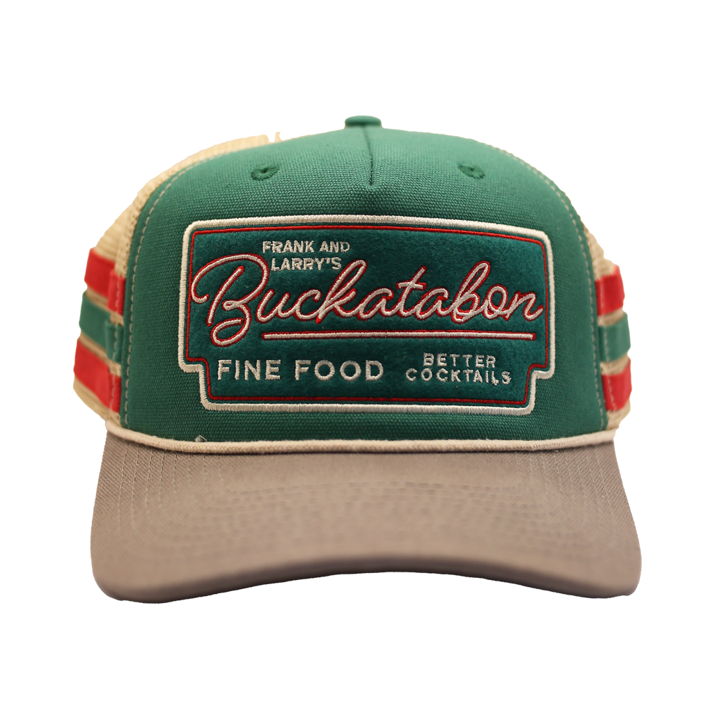 Buckatabon Neon Sign Trucker Hat