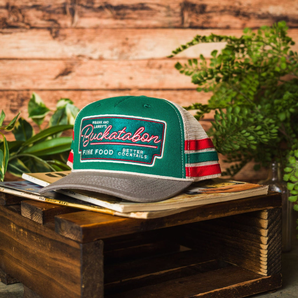 Buckatabon Neon Sign Trucker Hat