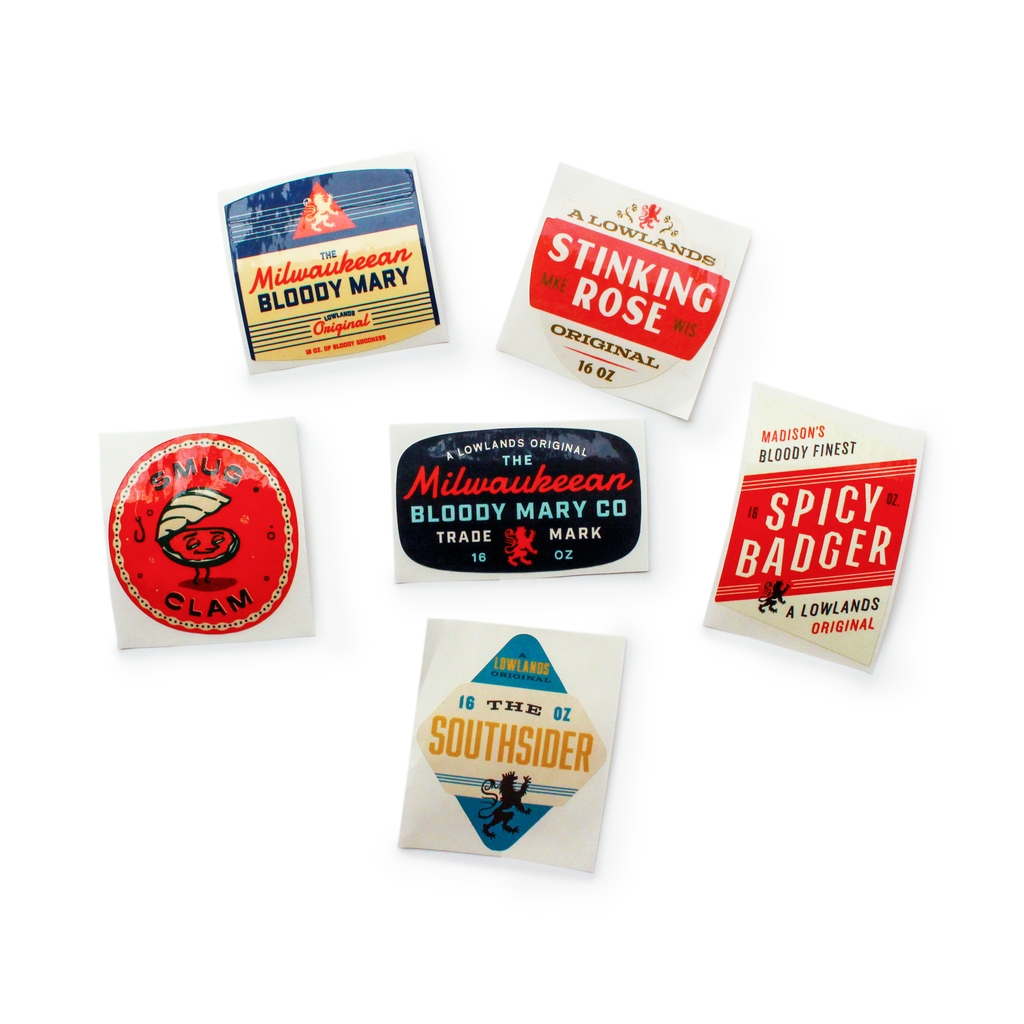 Milwaukeean Collection Sticker Pack